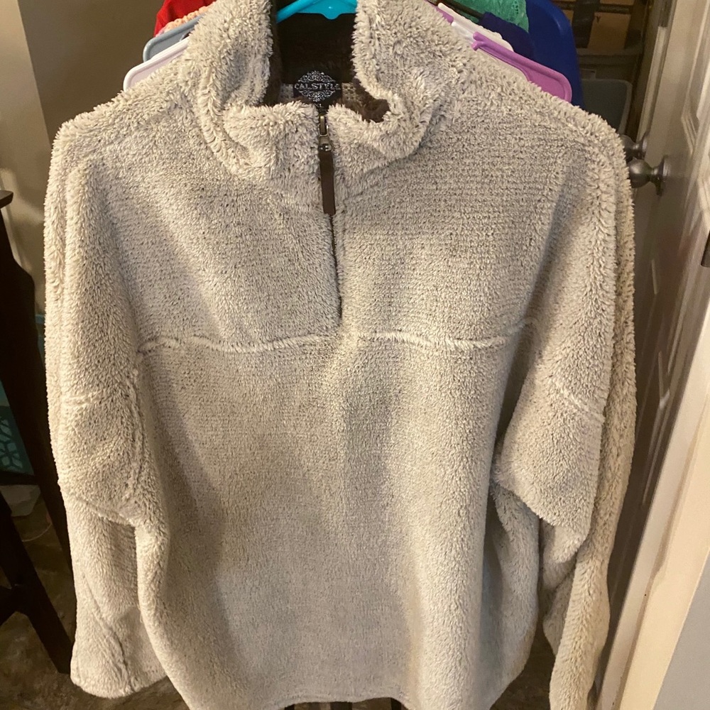 Taupe Sherpa
